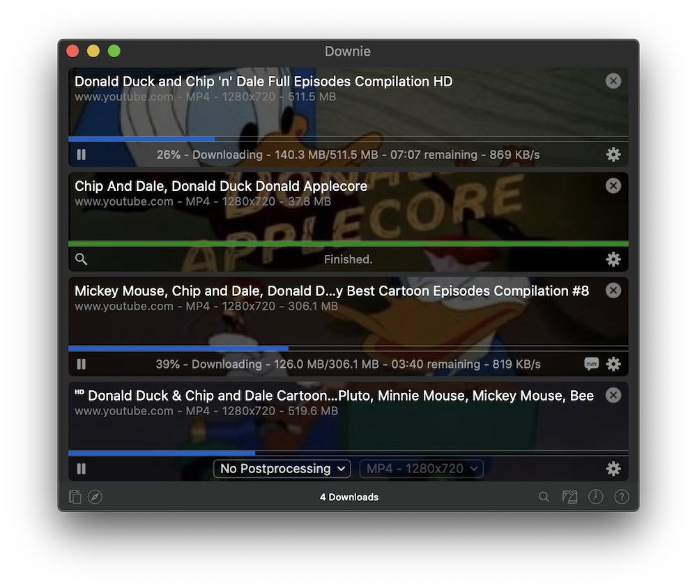 Downie - YouTube Video Downloader for macOS - Charlie Monroe Software